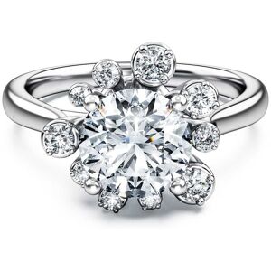 Swarovski Bague Galaxy, Diamants de synthèse 2 ct tw, Forme ronde, Or blanc 18 carats 48 - Publicité Swarovski Bague Galaxy, Diamants de synthèse 2 ct tw, Forme ronde, Or blanc 18 carats 48 - Publicité