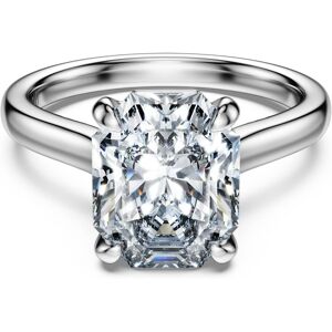 Swarovski Bague solitaire Eternity, Diamants de synthèse 3 ct tw, Forme octogonale, Or blanc 18 carats 58 - Publicité Swarovski Bague solitaire Eternity, Diamants de synthèse 3 ct tw, Forme octogonale, Or blanc 18 carats 58 - Publicité