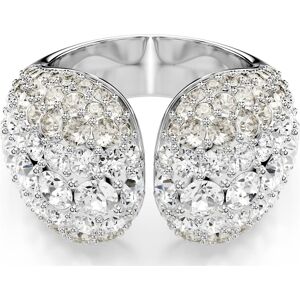 Swarovski Bague cocktail Sublima, Taille ronde, Blanche, Métal rhodié 50 - Publicité Swarovski Bague cocktail Sublima, Taille ronde, Blanche, Métal rhodié 50 - Publicité