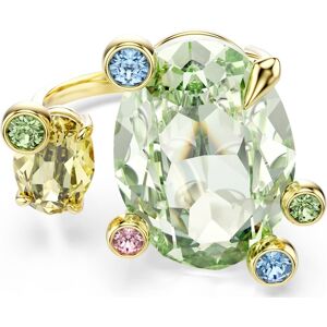Swarovski Bague ouverte Gema, Tailles variées, Multicolore, Doré à l’or 18 carats (750/1000) 55 - Publicité Swarovski Bague ouverte Gema, Tailles variées, Multicolore, Doré à l’or 18 carats (750/1000) 55 - Publicité