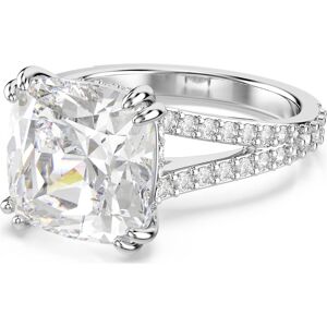 Swarovski Bague cocktail Stilla, Taille carré, Pavé, Blanche, Métal rhodié 52 - Publicité Swarovski Bague cocktail Stilla, Taille carré, Pavé, Blanche, Métal rhodié 52 - Publicité