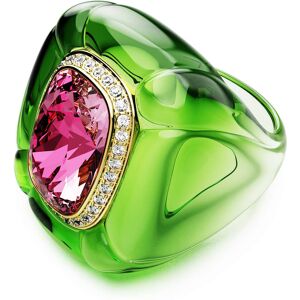 Swarovski Bague cocktail Dulcis, Taille coussin, Pavé, Multicolore 52 - Publicité Swarovski Bague cocktail Dulcis, Taille coussin, Pavé, Multicolore 52 - Publicité