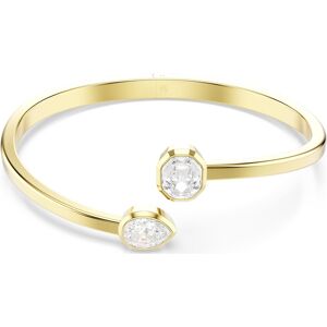 Swarovski Bracelet-jonc Imber, Tailles variées, Blanc, Doré à l’or 18 carats (750/1000) S - Publicité Swarovski Bracelet-jonc Imber, Tailles variées, Blanc, Doré à l’or 18 carats (750/1000) S - Publicité