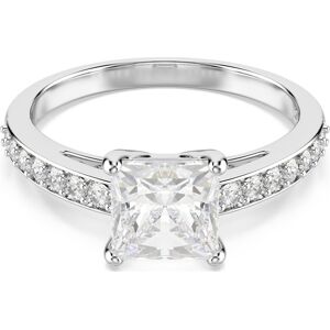 Swarovski Bague Attract, Pavé, Blanche, Métal rhodié 52 - Publicité Swarovski Bague Attract, Pavé, Blanche, Métal rhodié 52 - Publicité
