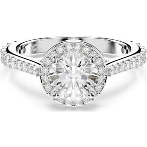 Swarovski Bague Una Angelic, Taille ronde, Blanche, Finition argentée 50 - Publicité Swarovski Bague Una Angelic, Taille ronde, Blanche, Finition argentée 50 - Publicité