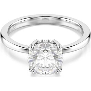 Swarovski Bague cocktail Stilla, Taille ronde, Blanche, Finition argentée 60 - Publicité Swarovski Bague cocktail Stilla, Taille ronde, Blanche, Finition argentée 60 - Publicité