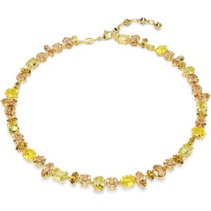 Swarovski Collier Gema, Tailles variées, Jaune, Doré à l’or 18 carats (750/1000) OS - Publicité Swarovski Collier Gema, Tailles variées, Jaune, Doré à l’or 18 carats (750/1000) OS - Publicité