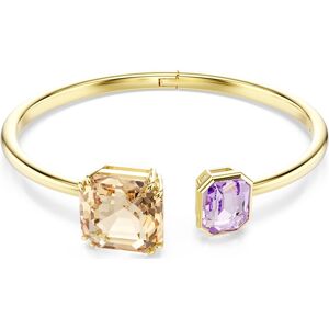 Swarovski Bracelet-jonc Millenia, Taille octogonale, Multicolore, Doré à l’or 18 carats (750/1000) M - Publicité Swarovski Bracelet-jonc Millenia, Taille octogonale, Multicolore, Doré à l’or 18 carats (750/1000) M - Publicité