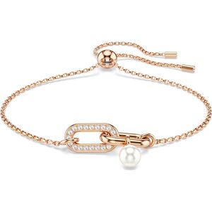 Swarovski Bracelet Constella, Perle de cristal, Taille ronde, Blanc, Doré à l’or rose 18 carats (750/1000) OS - Publicité Swarovski Bracelet Constella, Perle de cristal, Taille ronde, Blanc, Doré à l’or rose 18 carats (750/1000) OS - Publicité
