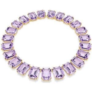 Swarovski Collier Millenia, Cristaux oversize, Taille octogonale, Violet, Doré à l’or 18 carats (750/1000) OS - Publicité Swarovski Collier Millenia, Cristaux oversize, Taille octogonale, Violet, Doré à l’or 18 carats (750/1000) OS - Publicité
