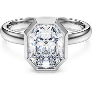 Swarovski Bague à chaton Octagon, Diamants de synthèse 2,0 ct tw, Forme octogonale, Or blanc 18 carats 52 - Publicité Swarovski Bague à chaton Octagon, Diamants de synthèse 2,0 ct tw, Forme octogonale, Or blanc 18 carats 52 - Publicité