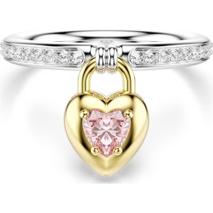 Swarovski Bague avec motif Idyllia, Tailles variées, Cœur, Rose, Finition mix de métal 52 - Publicité Swarovski Bague avec motif Idyllia, Tailles variées, Cœur, Rose, Finition mix de métal 52 - Publicité