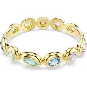 Swarovski Bracelet-jonc Gema, Tailles variées, Multicolore, Doré à l’or 18 carats (750/1000) M - Publicité Swarovski Bracelet-jonc Gema, Tailles variées, Multicolore, Doré à l’or 18 carats (750/1000) M - Publicité
