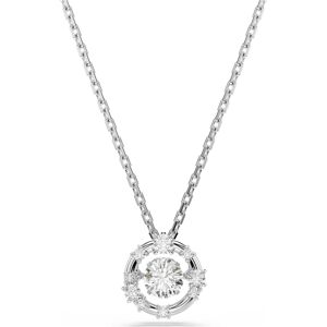 Swarovski Pendentif Constella, Taille ronde, Dancing stone, Blanc, Métal rhodié OS - Publicité Swarovski Pendentif Constella, Taille ronde, Dancing stone, Blanc, Métal rhodié OS - Publicité