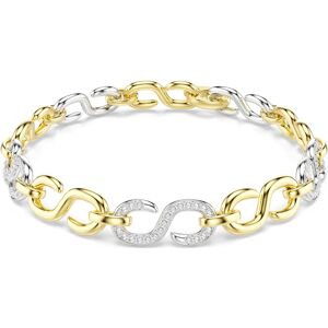 Swarovski Bracelet Dextera, Taille ronde, Blanc, Finition mix de métal M - Publicité Swarovski Bracelet Dextera, Taille ronde, Blanc, Finition mix de métal M - Publicité