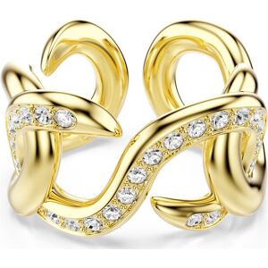 Swarovski Bague ouverte Dextera, Taille ronde, Blanche, Doré à l’or 18 carats (750/1000) 55 - Publicité Swarovski Bague ouverte Dextera, Taille ronde, Blanche, Doré à l’or 18 carats (750/1000) 55 - Publicité