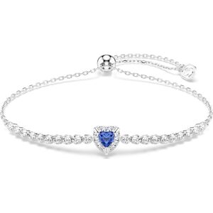 Swarovski Bracelet One, Tailles variées, Cœur, Bleu, Métal rhodié OS - Publicité Swarovski Bracelet One, Tailles variées, Cœur, Bleu, Métal rhodié OS - Publicité