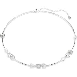 Swarovski Collier Idyllia, Cœur avec flèche, Blanc, Métal rhodié OS - Publicité Swarovski Collier Idyllia, Cœur avec flèche, Blanc, Métal rhodié OS - Publicité