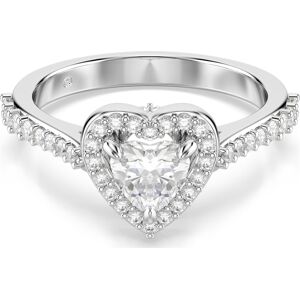 Swarovski Bague avec motif Una Angelic, Tailles variées, Cœur, Blanche, Métal rhodié 55 - Publicité Swarovski Bague avec motif Una Angelic, Tailles variées, Cœur, Blanche, Métal rhodié 55 - Publicité