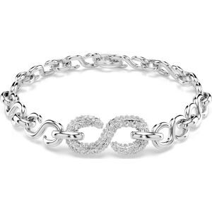 Swarovski Bracelet Dextera, Taille ronde, Blanc, Métal rhodié M - Publicité Swarovski Bracelet Dextera, Taille ronde, Blanc, Métal rhodié M - Publicité