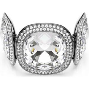 Swarovski Bracelet Una Angelic, Taille coussin, Blanc, Métal plaqué ruthénium OS - Publicité Swarovski Bracelet Una Angelic, Taille coussin, Blanc, Métal plaqué ruthénium OS - Publicité