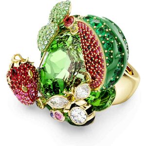 Swarovski Bague avec motif Idyllia, Multicolore, Doré à l’or 18 carats (750/1000) 50-55 - Publicité Swarovski Bague avec motif Idyllia, Multicolore, Doré à l’or 18 carats (750/1000) 50-55 - Publicité
