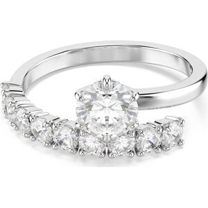Swarovski Bague ouverte Matrix, Taille ronde, Blanche, Métal rhodié 52 - Publicité Swarovski Bague ouverte Matrix, Taille ronde, Blanche, Métal rhodié 52 - Publicité