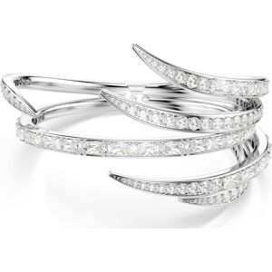 Swarovski Bracelet-jonc Vienna, Tailles variées, Blanc, Métal rhodié S - Publicité Swarovski Bracelet-jonc Vienna, Tailles variées, Blanc, Métal rhodié S - Publicité
