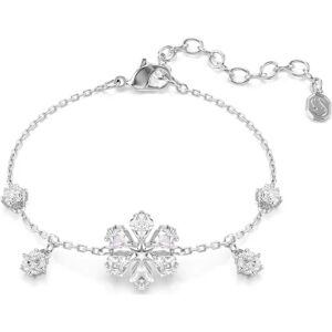 Swarovski Bracelet Idyllia, Tailles variées, Flocon de neige, Blanc, Métal rhodié OS - Publicité Swarovski Bracelet Idyllia, Tailles variées, Flocon de neige, Blanc, Métal rhodié OS - Publicité