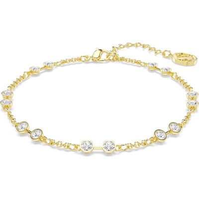 Strand Swarovski Remix Collection, Taille ronde, Blanc, Doré à l’or 18 carats (750/1000) OS - Publicité Strand Swarovski Remix Collection, Taille ronde, Blanc, Doré à l’or 18 carats (750/1000) OS - Publicité
