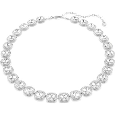 Swarovski Collier Una Angelic, Taille coussin, Blanc, Métal rhodié OS - Publicité Swarovski Collier Una Angelic, Taille coussin, Blanc, Métal rhodié OS - Publicité