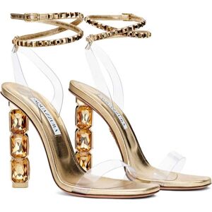 Swarovski Sandale AQUAZZURA Aura, Ton or doux 38 - Publicité Swarovski Sandale AQUAZZURA Aura, Ton or doux 38 - Publicité