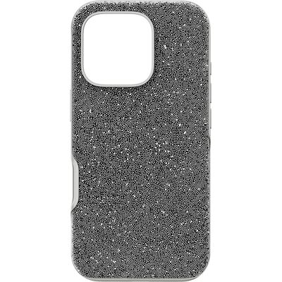 Coque Swarovski argentée pour iPhone 16 Pro - Publicité Coque Swarovski argentée pour iPhone 16 Pro - Publicité
