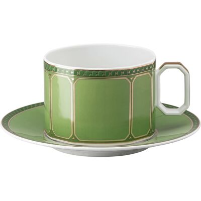 Ensemble Fern Swarovski x Rosenthal - Tasses en Porcelaine - Publicité Ensemble Fern Swarovski x Rosenthal - Tasses en Porcelaine - Publicité