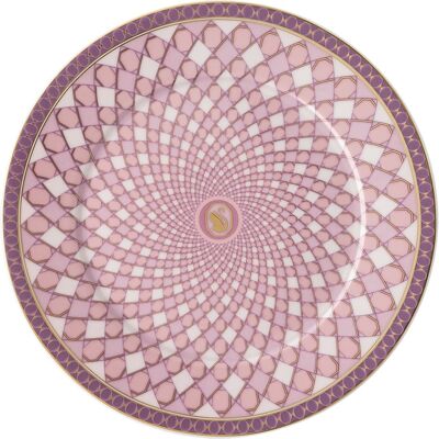Assiette à salade en porcelaine Swarovski x Rosenthal Rose 18cm - Assiette à salade - Publicité Assiette à salade en porcelaine Swarovski x Rosenthal Rose 18cm - Assiette à salade - Publicité