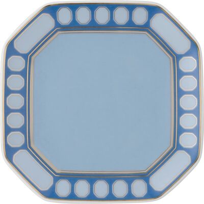Plateau en porcelaine azur Swarovski x Rosenthal - 11x11cm - Publicité Plateau en porcelaine azur Swarovski x Rosenthal - 11x11cm - Publicité
