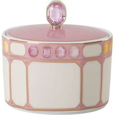 Swarovski Sucrier Idyllia, Porcelaine, Rose OS - Publicité Swarovski Sucrier Idyllia, Porcelaine, Rose OS - Publicité