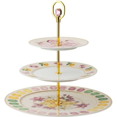 Swarovski Étagère Idyllia, Porcelaine, Motif imprimé cristal, Multicolore OS - Publicité Swarovski Étagère Idyllia, Porcelaine, Motif imprimé cristal, Multicolore OS - Publicité