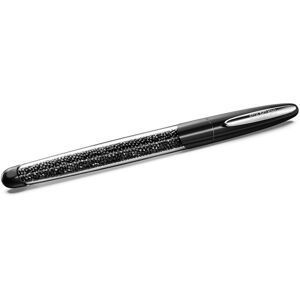 Swarovski Stylo Roller Crystalline, Noir, Métal chromé OS - Publicité Swarovski Stylo Roller Crystalline, Noir, Métal chromé OS - Publicité