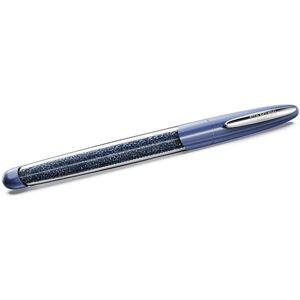Swarovski Stylo Roller Crystalline, Bleu, Métal chromé OS - Publicité Swarovski Stylo Roller Crystalline, Bleu, Métal chromé OS - Publicité