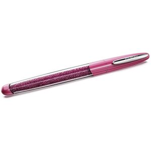 Swarovski Stylo Roller Crystalline, Rose, Métal chromé OS - Publicité Swarovski Stylo Roller Crystalline, Rose, Métal chromé OS - Publicité