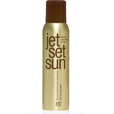 Jet Set Sun Spray Auto-bronzant - Bronzage instantané visage & corps - Publicité Jet Set Sun Spray Auto-bronzant - Bronzage instantané visage & corps - Publicité