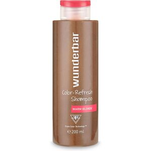 Wunderbar Shampooing Color Refresh Blond Chaud en Warm Blonde, 200ml - Publicité Wunderbar Shampooing Color Refresh Blond Chaud en Warm Blonde, 200ml - Publicité