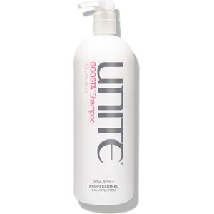 Shampoing Boosta de Unite - Volume, Sûr pour la couleur, 1000ml - Publicité Shampoing Boosta de Unite - Volume, Sûr pour la couleur, 1000ml - Publicité