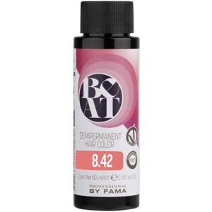 Professional by Fama Beat Coloration Démipermanente 8.42 - en 8.42 Light Copper Irisé Blonde, 60ml - Publicité Professional by Fama Beat Coloration Démipermanente 8.42 - en 8.42 Light Copper Irisé Blonde, 60ml - Publicité