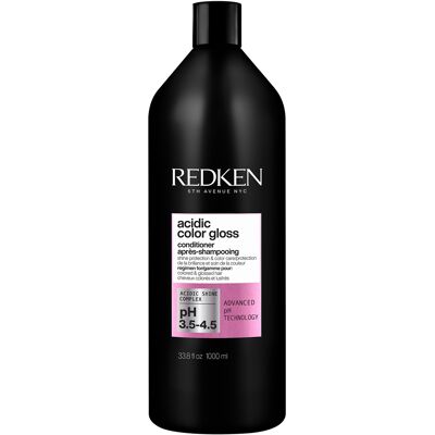 Après-shampoing Redken Acidic Color Gloss - Brillance, 1L - Publicité Après-shampoing Redken Acidic Color Gloss - Brillance, 1L - Publicité