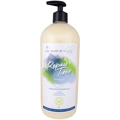 Les Secrets de Loly Repair Time Masque Hydratant, 1L - Publicité Les Secrets de Loly Repair Time Masque Hydratant, 1L - Publicité