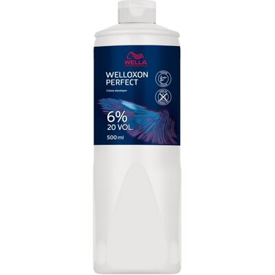 Wella Professionals Welloxon Perfect Développeur 6% 20 Vol 500ml - Publicité Wella Professionals Welloxon Perfect Développeur 6% 20 Vol 500ml - Publicité