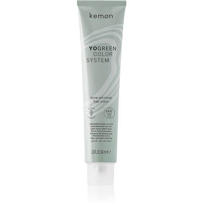 Kemon - Yo Green Demi Permanent - Beige Platinum Blonde - Publicité Kemon - Yo Green Demi Permanent - Beige Platinum Blonde - Publicité