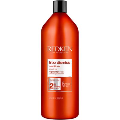 Redken Frizz Dismiss Après-Shampooing, 1L - Publicité Redken Frizz Dismiss Après-Shampooing, 1L - Publicité